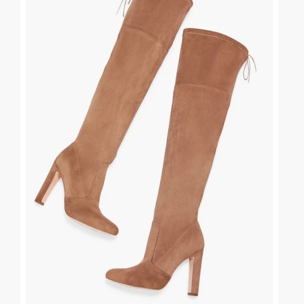 Taupe Thigh-High Boot